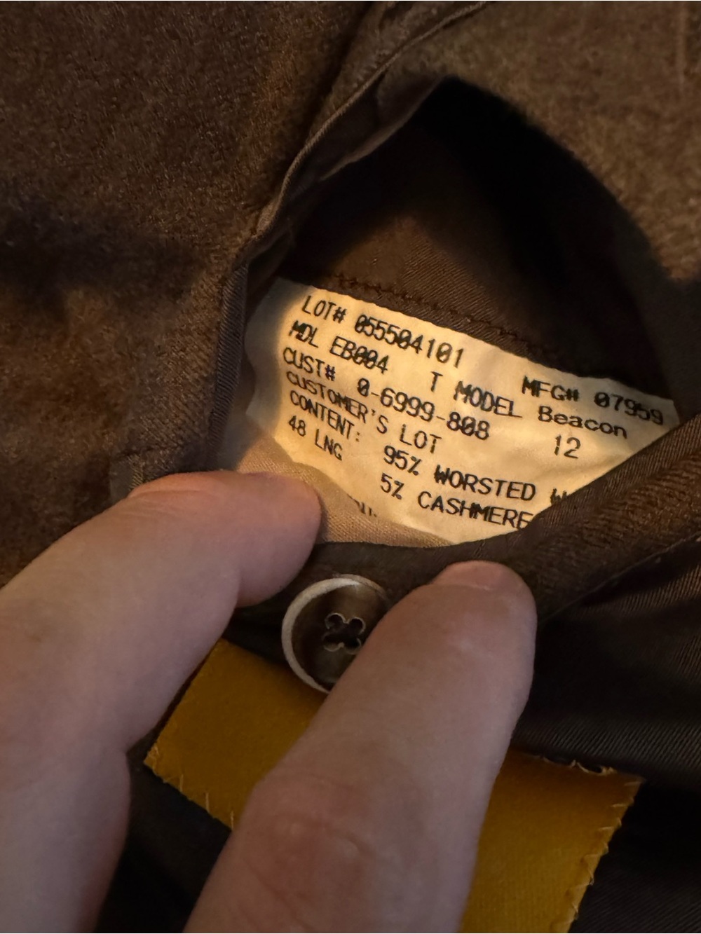 Hickey Freeman Made in USA Sport Coat Blazer Men's 48L - Picture 4 of 5